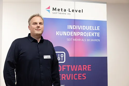 Dirk Wegmann, Vorstand Meta-Level Software AG